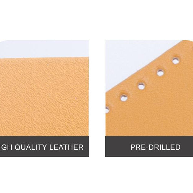 DIY Bifold Unisex Wallet Leather Handmade Beginner Kit