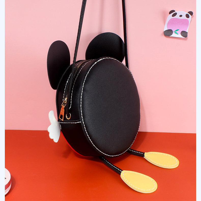Mickey Woman Girl Handbag Crossbody Bag DIY Vegan Leather Handmade Beginner Kit